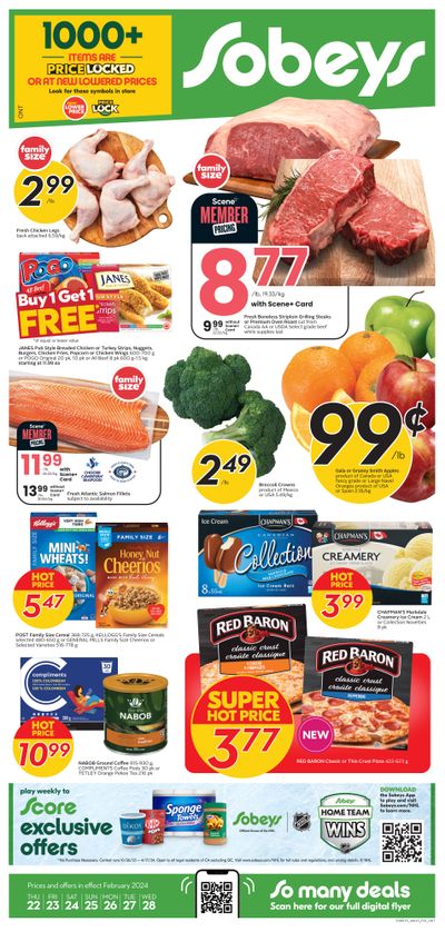 Sobeys (ON) Flyer February 22 to 28