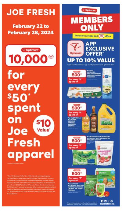 Real Canadian Superstore (West) Flyer February 22 to 28