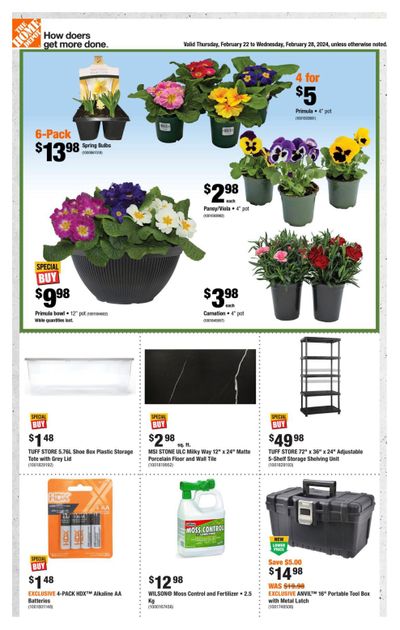 Home Depot (BC) Flyer February 22 to 28