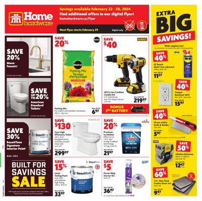 Home Hardware (BC) Flyer February 22 to 28