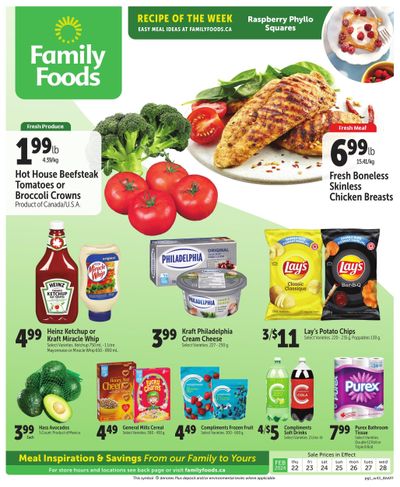 Family Foods Flyer February 22 to 28