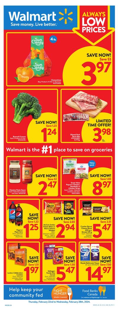 Walmart (Atlantic) Flyer February 22 to 28