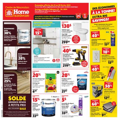 Home Hardware Building Centre (QC) Flyer February 22 to 28