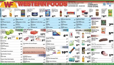 Western Foods Flyer February 21 to 27