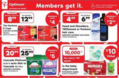 Loblaws Ontario: Get 10,000 PC Optimum Points for Every $50 Spent in the Baby Department Feb 22nd – 28th + More