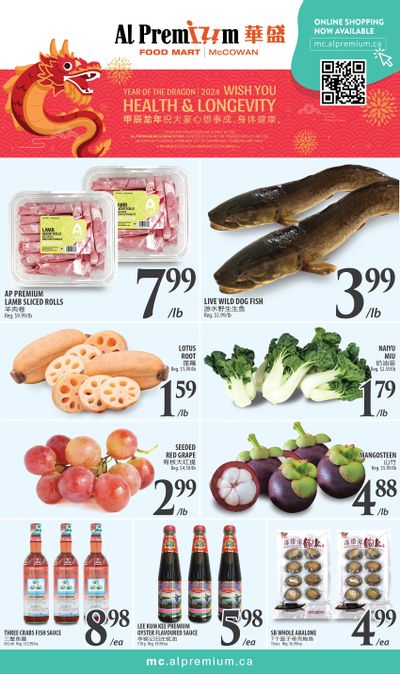 Al Premium Food Mart (McCowan) Flyer February 22 to 28
