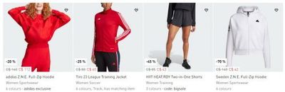 Adidas Canada: Get up to 65% off with Promo Code BIGSALE + $20 Bonus Reward When You Buy a $100 Gift Card