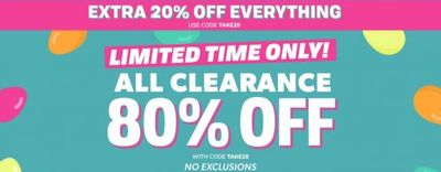 The Children’s Place & Gymboree Canada: 20% off Everything + Clearance 80% off
