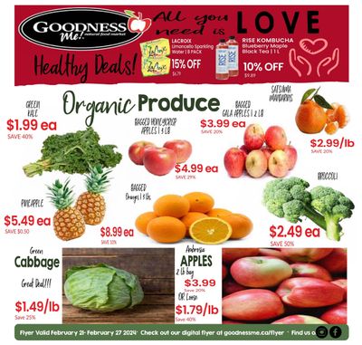 Goodness Me Flyer February 21 to 27