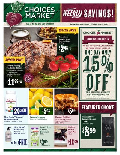 Choices Market Flyer February 22 to 28