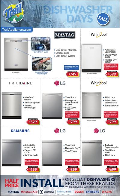Trail Appliances (AB & SK) Flyer February 22 to 25