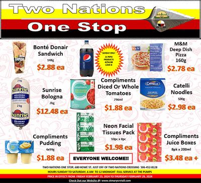 Two Nations One Stop Flyer February 23 to 29
