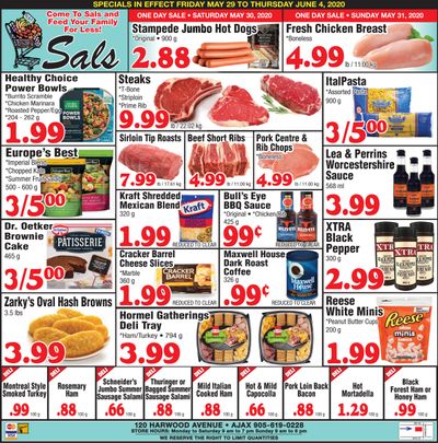 Sal's Grocery Flyer May 29 to June 4