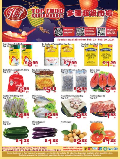 Top Food Supermarket Flyer February 23 to 29
