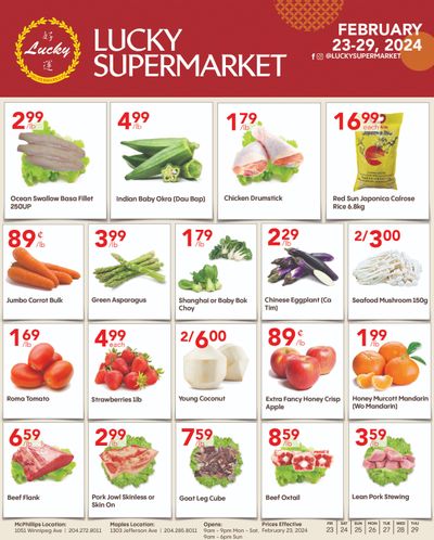 Lucky Supermarket (Winnipeg) Flyer February 23 to 29