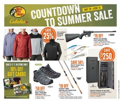 Bass Pro Shops Flyer May 28 to June 10