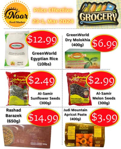 Noor Food Market Flyer February 23 to March 1