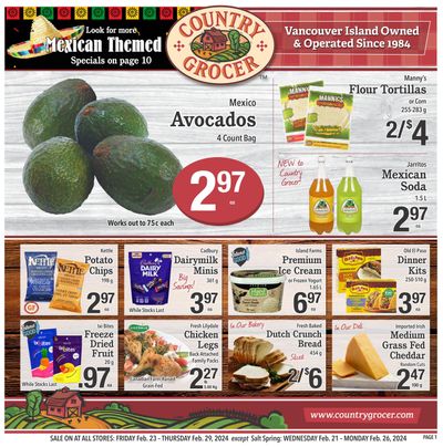 Country Grocer Flyer February 23 to 29