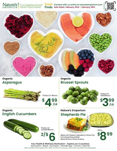 Nature's Emporium Weekly Flyer February 23 to 29