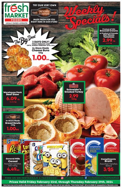 Fresh Market Foods Flyer February 23 to 29