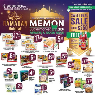 Memon Supermarket Flyer February 23 to March 6