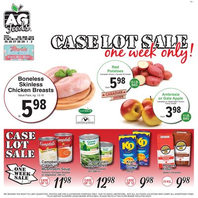 AG Foods Flyer February 25 to March 2