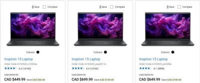 Dell Canada: Save up to $600 on Best-Selling PCs and More