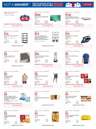 Costco (West, ON & Atlantic Canada) Weekly Savings February 26 to March 10