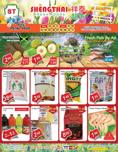 Shengthai Fresh Foods Flyer May 29 to June 11