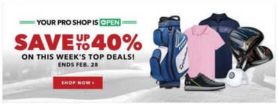 Golf Town Canada: Save up to 50% on Top Brand Clubs + Up to 40% on Weekly Deals + More