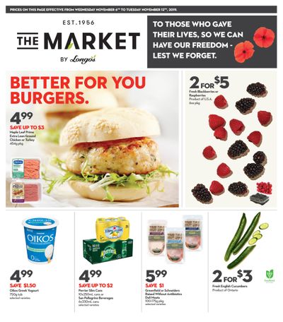 The Market by Longo's Flyer November 6 to 12