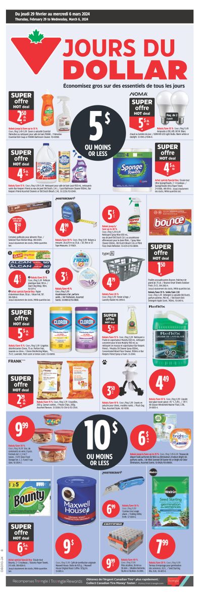 Canadian Tire (QC) Flyer February 29 to March 6