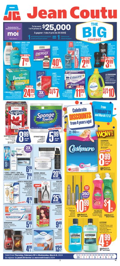 Jean Coutu (NB) Flyer February 29 to March 6