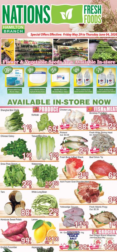 Nations Fresh Foods (Hamilton) Flyer May 29 to June 4 Nations Fresh Foods (Hamilton) Flyer May 29 to June 4