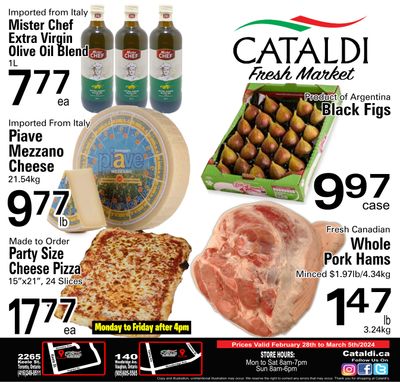 Cataldi Fresh Market Flyer February 28 to March 5