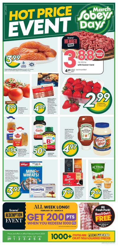 Sobeys (ON) Flyer February 29 to March 6