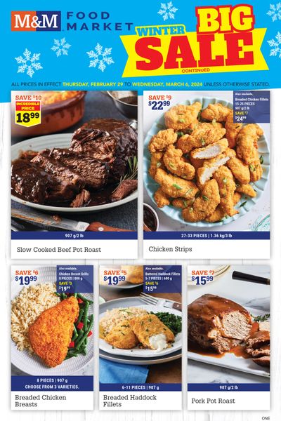 M&M Food Market (ON) Flyer February 29 to March 6