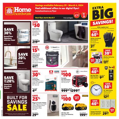 Home Hardware (ON) Flyer February 29 to March 6