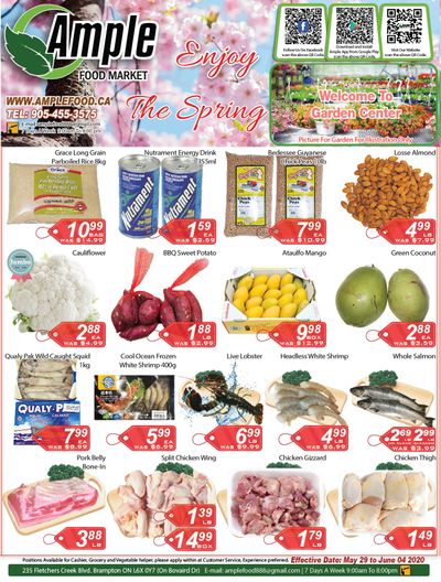 Ample Food Market Flyer May 29 to June 4