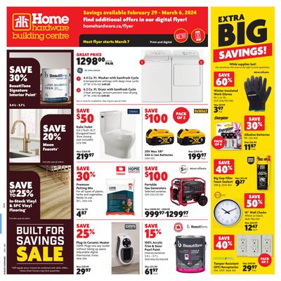 Home Hardware Building Centre (AB) Flyer February 29 to March 6