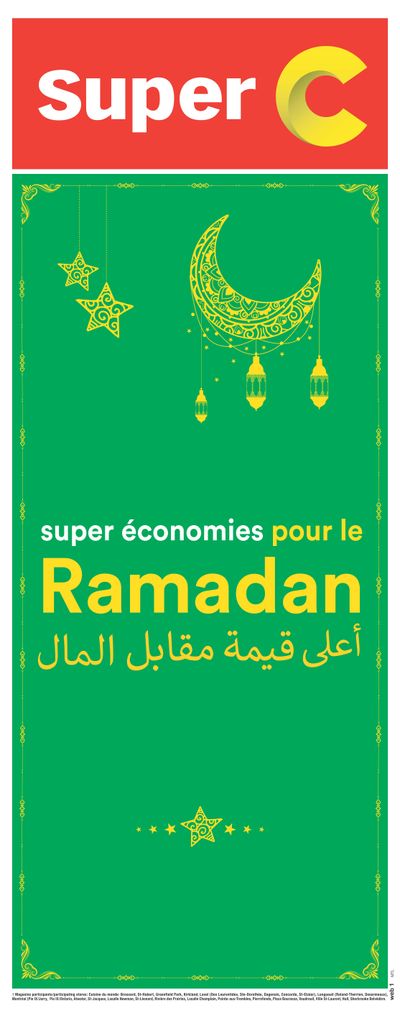 Super C Ramadan Flyer February 29 to March 6