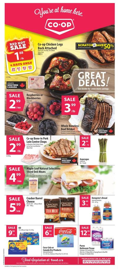 Co-op (West) Food Store Flyer February 29 to March 6