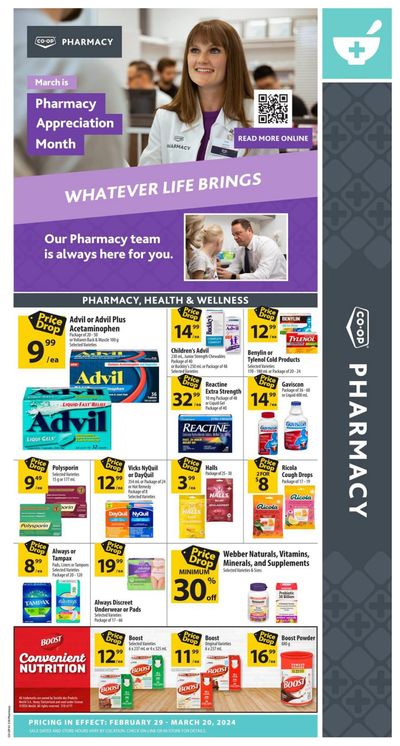 Co-op (West) Pharmacy Flyer February 29 to March 6