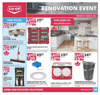 Co-op (West) Home Centre Flyer February 29 to March 6