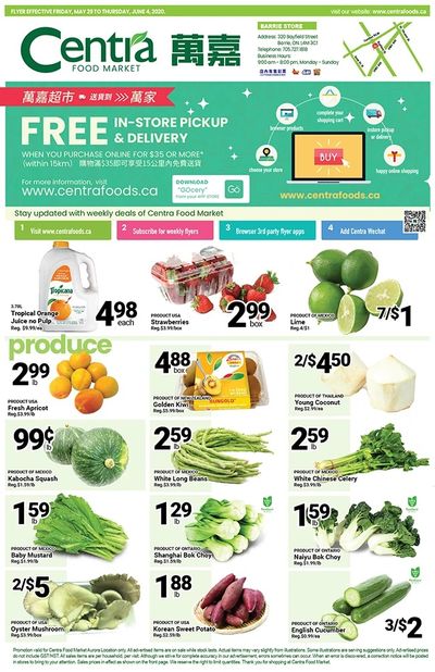 Centra Foods (Barrie) Flyer May 29 to June 4