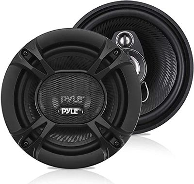 PYLE 3-Way Universal Car Stereo Speakers - 300W 6.5” Triaxial Loud Pro Audio Car Speaker Universal OEM Quick Replacement Component Speaker Vehicle Door/Side Panel Mount Compatible - Pyle PL613BK $29.99 (Reg $49.99)