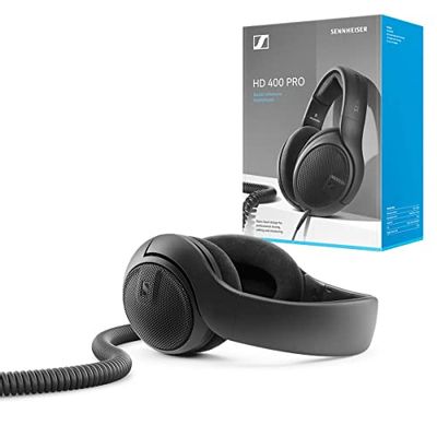 Sennheiser HD 400 PRO Open Back Dynamic Headphones for Studio, Mixing, Video, Audio Production, Twitch, High Definition Music Listening, Removable 1/8” Cable w ¼” Adaptor,Black $261.54 (Reg $319.00)