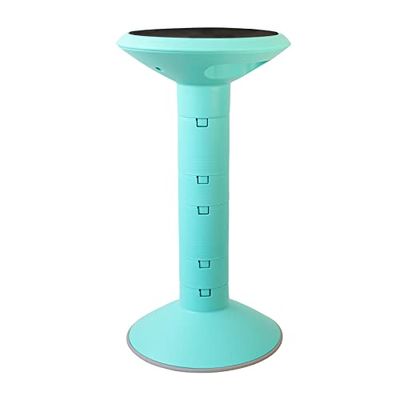 Storex Active Tilt Stool – Ergonomic Seating for Flexible Office Space and Standing Desks, Adjustable 12-24 Inch Height, Teal (00325A01C) $69.07 (Reg $79.45)