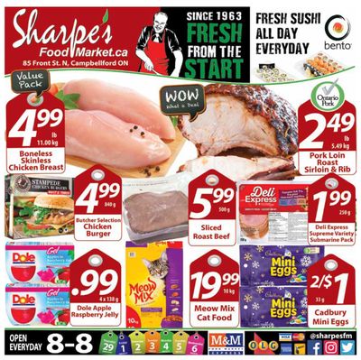 Sharpe's Food Market Flyer February 29 to March 6