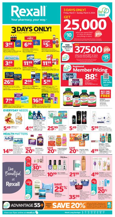 Rexall (AB) Flyer March 1 to 7